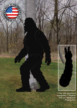 Giant All-Weather Bigfoot Display with Peace Arm