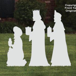 Classic White Nativity Add-Ons - Three Kings