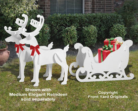 Medium Elegant Sleigh Display