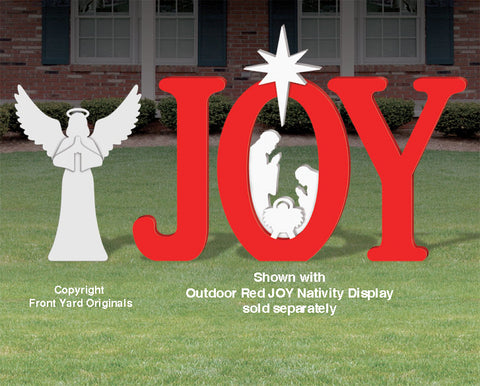 Medium Outdoor Praying Angel