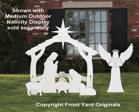 Medium Outdoor Praying Angel