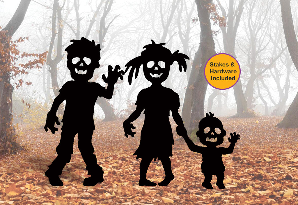 All-Weather PVC Scary Zombie Children